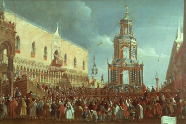 Jour de fête, Place Saint-Marc